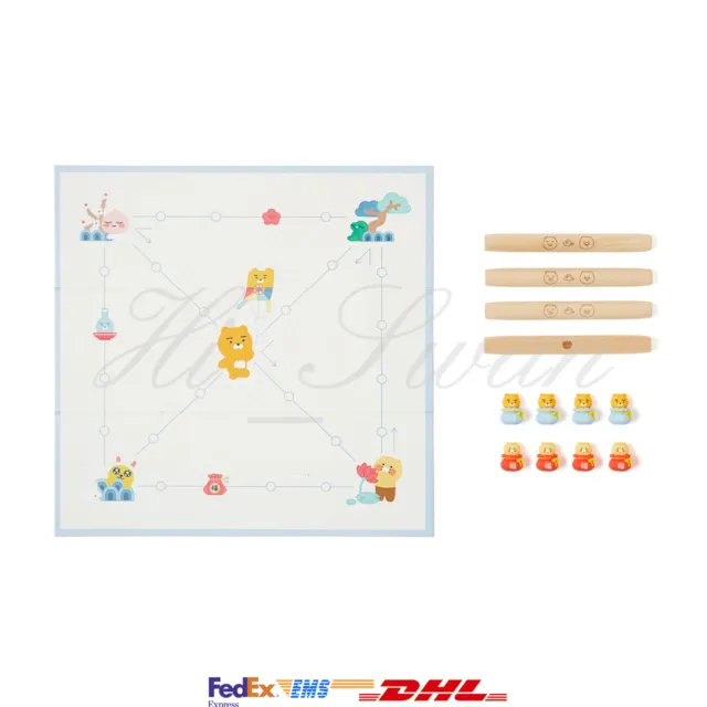 [KAKAO FRIENDS] Traditional Korean Board Game Yut Nori OFFICIAL MD