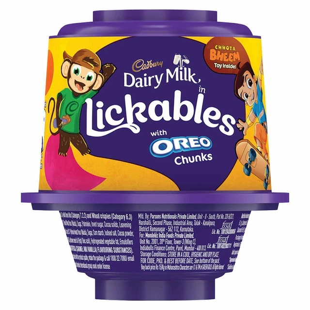 Cadbury Dairy Milk Lickables Chocolat, 20 g (Lot de 4) (Livraison gratuite...