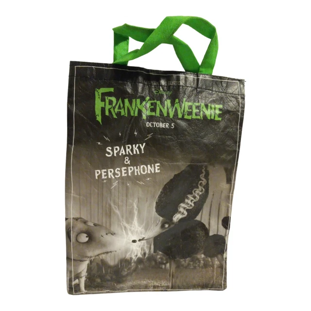 Frankenweenie Subway Bag Sparky And Persephone movie memorabilia Souvenir