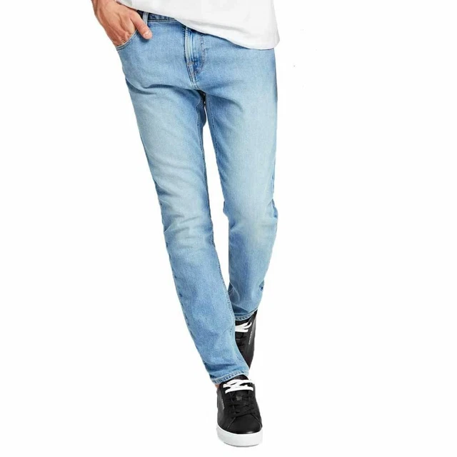 Jeans Guess Usa Chris Super Skinny Denim - Blu chiaro M02A27D3Y93