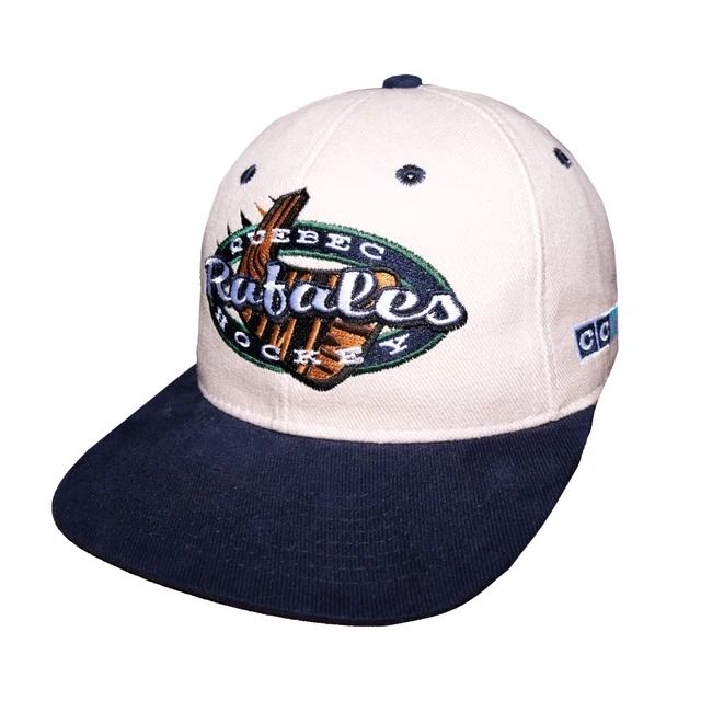 Vintage Quebec Rafales CCM Snapback Hat OSFA Hockey 90s IHL