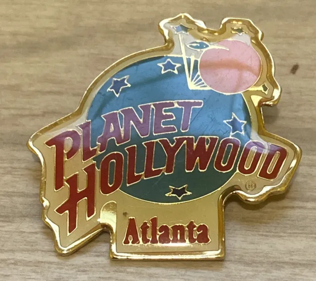 Planet Hollywood Atlanta Trading Pin Restaurant Chain Georgia Peach