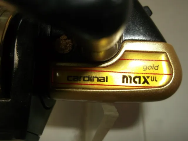 VINTAGE ABU GARCIA Cardinal Gold Max 3 Spinning Reel, Spare Spool,  Excellent $39.00 - PicClick
