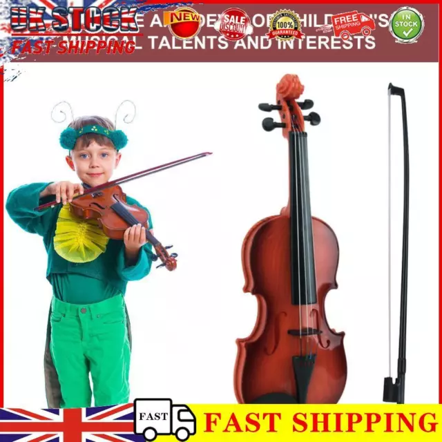 Acoustic Violin Toy Adjustable String Simulation Musical Instrument Practice Toy