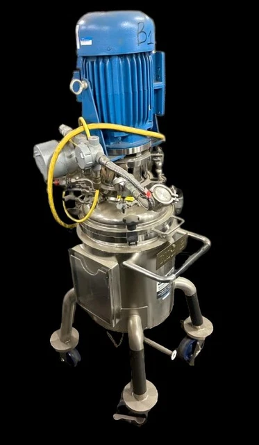 Silverson FX60 High Shear Batch Mixer 5 HP 4500 RPM w/ ABC 20 Gal SS Tank Silverson FX60 High Shear Batch Mixer 5 HP 4500 RPM w/ ABC 20 Gal SS Tank