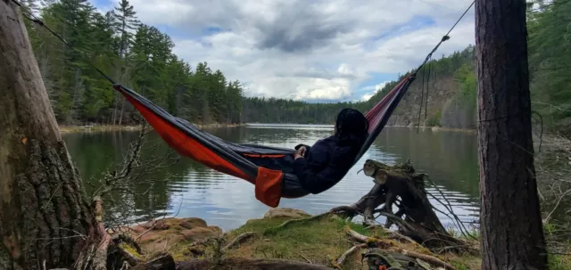 camping hammock with mosquito net