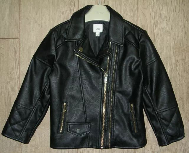 River island 2025 girls leather jacket