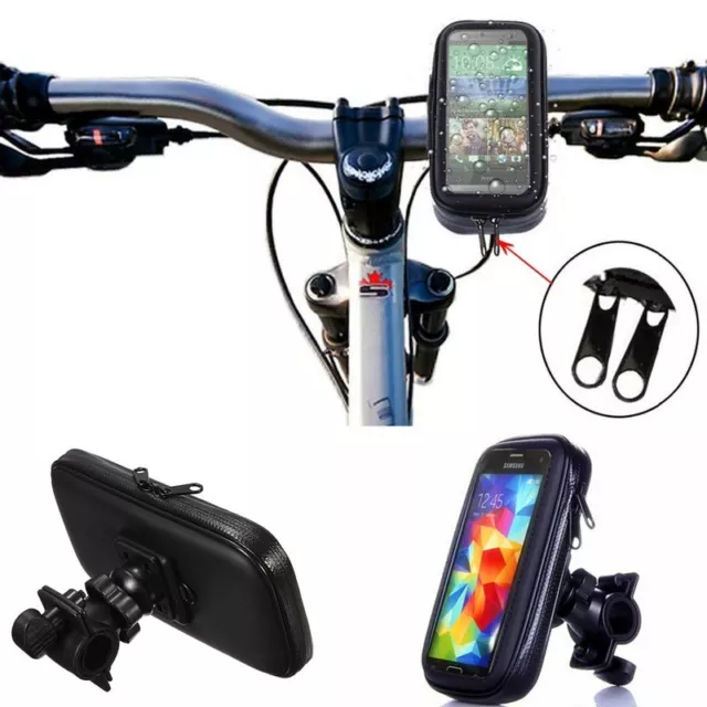 Funda Impermeable Universal Móviles L más Soporte Bici Moto Entrega 24-48h a0342