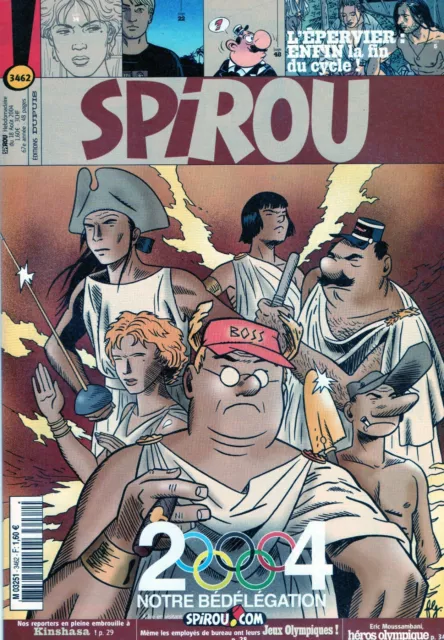 BD SPIROU Hebdomadaire N° 3462 du 18 Août 2004