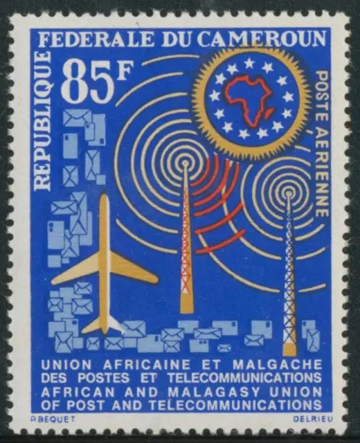 TRA1/S Kamerun Cameroon nº A 59 1963 2º Gedenktag De La Uampt Post Und Telec