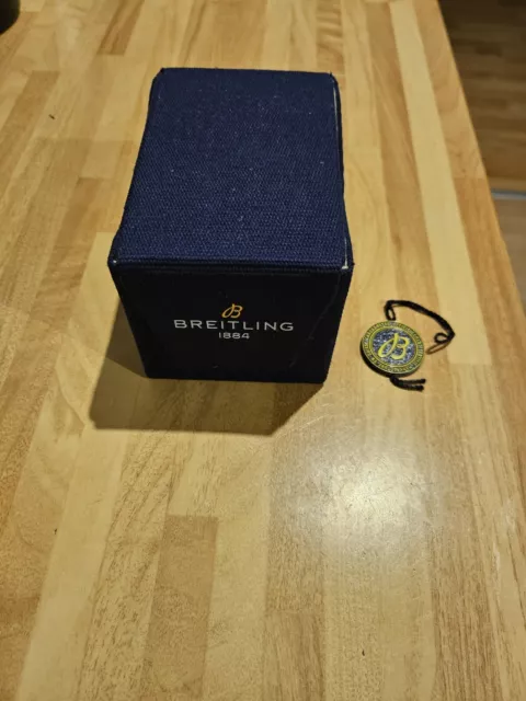 Genuine Breitling Watch Box With Tag