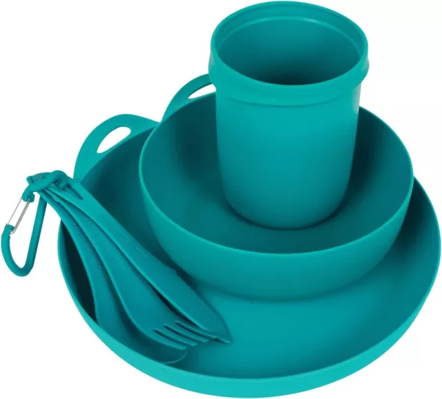 Sea To Summit Delta Camp Set Camping Dinnerware Pacific Blue