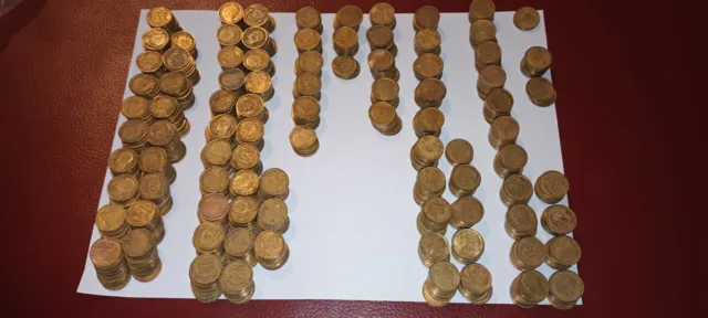 Lot de 870 pièces de 0.50 centimes de franc République française
