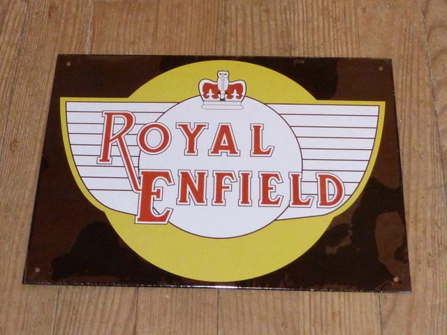Plaque Publicitaire émaillée Royal Menthol - Tabac - Tôle Peinte Vintage