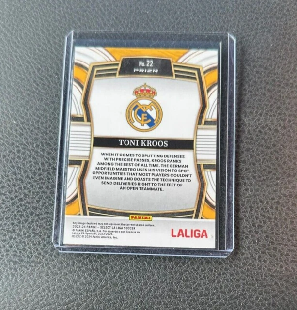202324 PANINI SELECT La Liga Toni Kroos Equalizers Silver Prizm 3.99