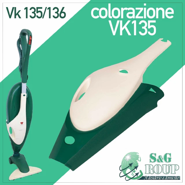 Filtre Complet Vert + Poignée Pour Aspirateur Vorwerk VK135 (Gecasa)