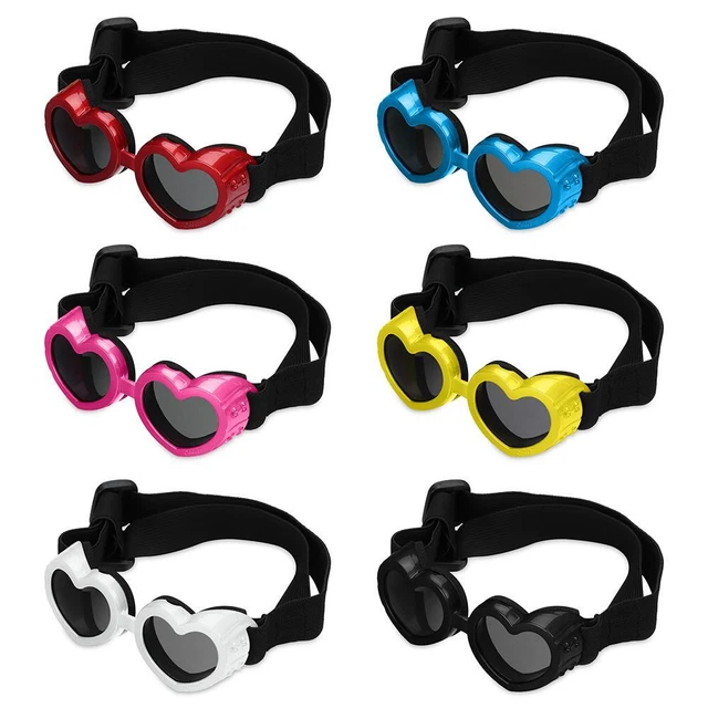 Gafas de sol antiniebla para perros pequeños parabrisas gafas de protección a prueba de viento