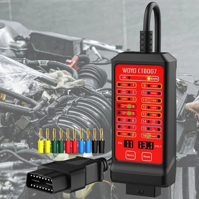 e Accessori Per Rilevatore Protocollo Auto Auto Veicolo Strumento Diagnostico Auto Tester