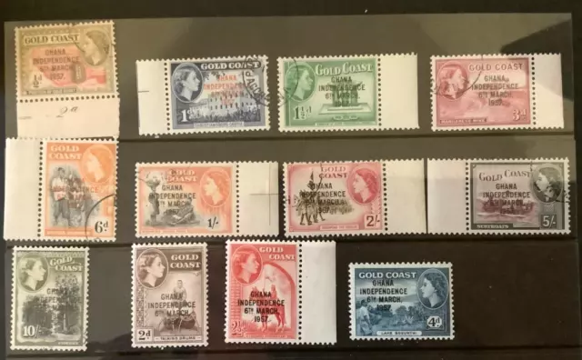 Gold Coast Different Postally Used  Collection Lot