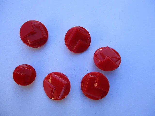 Lot De 12 Boutons Anciens En Pâte De Verre Noir - 22mm, Pour Customisation Veste Manteau Costume