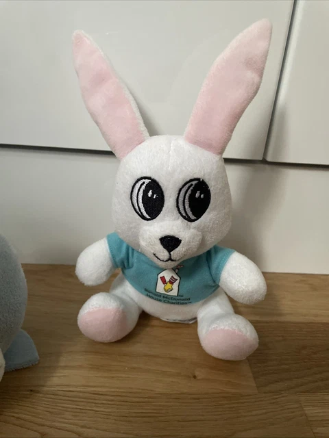 RONALD MCDONALD HOUSE Charities UK 30 Year Rabbit Bunny Plush Soft Toy+ ...