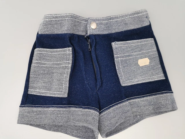 Costume da bagno originale anni 60 pantaloncini bambini taglia 86 vintage anni 70 retrò mai indossato