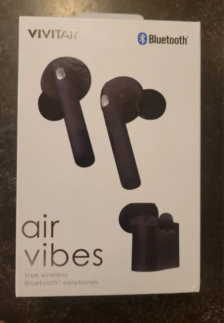 Vivitar Air Vibes:  iOS/android - Wireless Bluetooth Earphones - NEW IN BOX