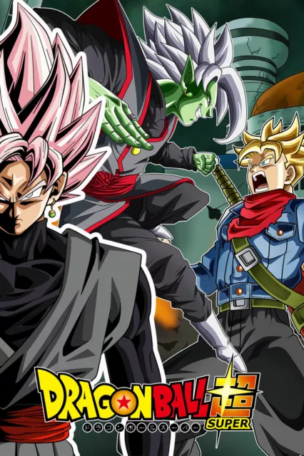 Dragon Ball Poster Android Saga Trunks and Vegeta 12in x 18in Free