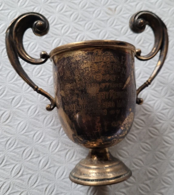 Royal Winter Fair Horse Trophy 1949