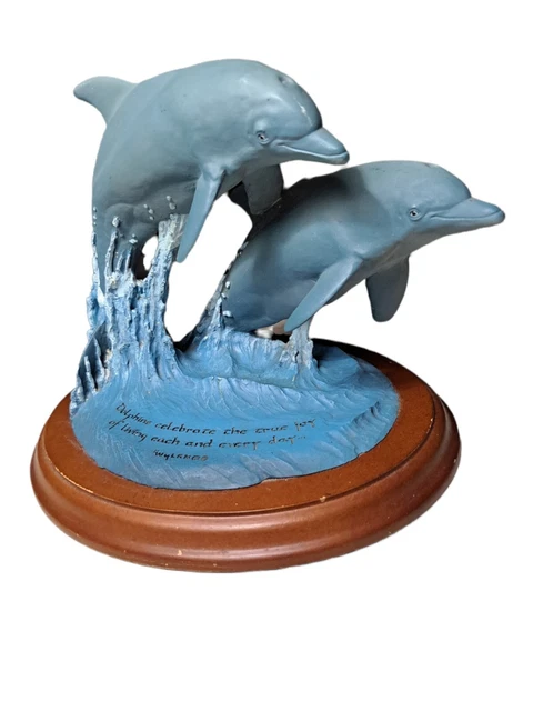 *Wyland: “Surfing” Dolphin 2002 Sculpture *Wyland: “Surfing” Dolphin 2002 Sculpture