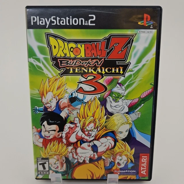 DRAGON BALL Z Budokai Tenkaichi 3 (Playstation 2 PS2) Case & Manual