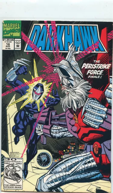 Darkhawk Issue #18 (August 1992, Marvel Comics)