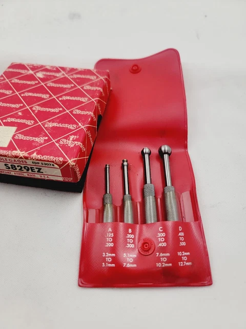 Starrett S829EZ Small Hole Gages LIGHT USE
