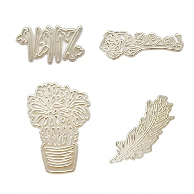 Leaf Flower Metal Cutting Dies Template for Scrapbook Album Paper Card Embossing