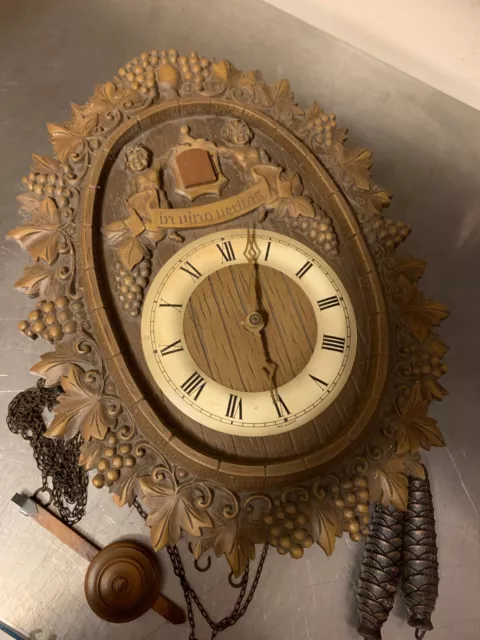 Unique West German Cuckoo Wall Clock - EO