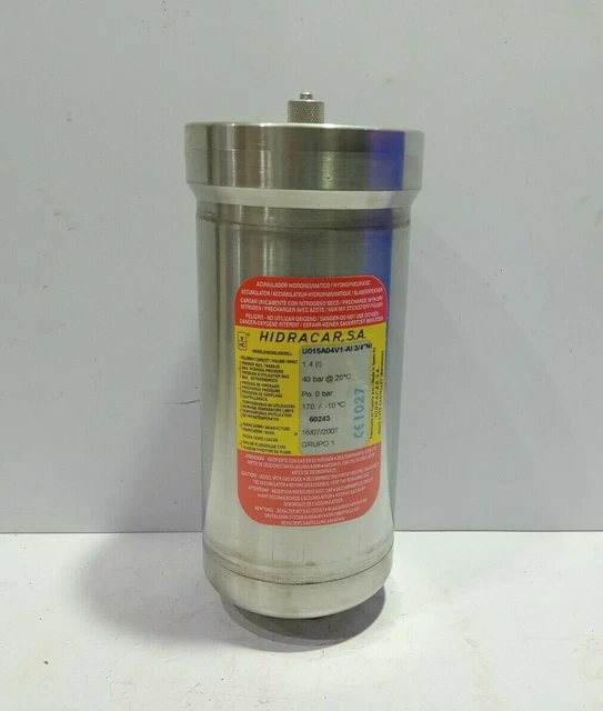 Hidracar U015A04V1-AI 1.9cmNPT Pulsation Smorzatore