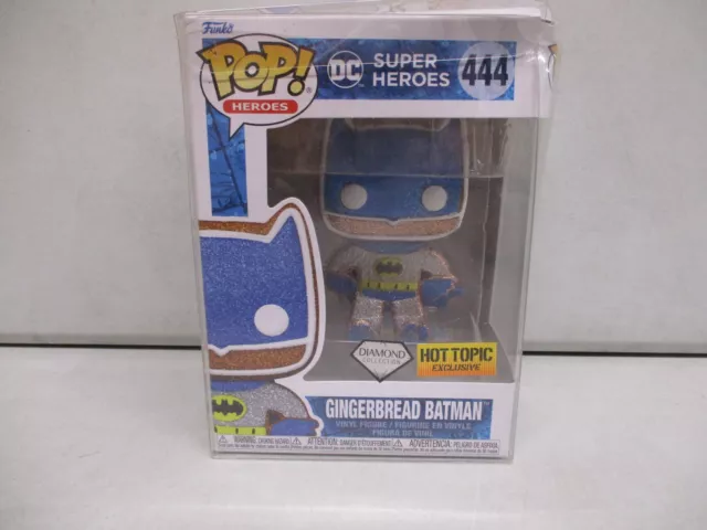 Funko Pop Heroes DC Super Heroes Gingerbread Batman 444 Diamond Collection