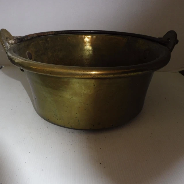 ANCIENNE BASSINE A confiture en cuivre diametre 38 centimetres EUR 36