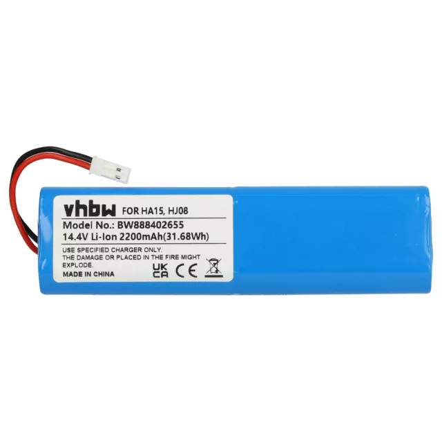 Batterie remplace iLife Ay-18650B4 18650B4-4S1P-AGX-2 SUN-INTE-202 14,4V