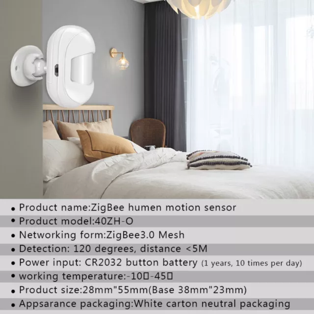 For ZigBee3.0 Human Body Sensor Motion Home Low-power Detection Device