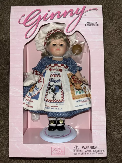 Ginny 8" Vintage Doll Barbecues #7HP29 1995 New in Box