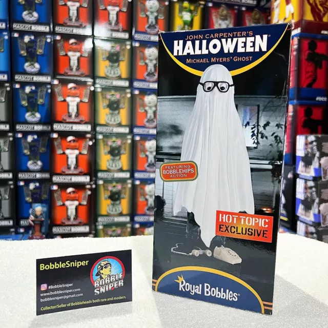 MICHAEL MYERS Halloween "Ghost Sheet" Exclusive Royal Bobbles Bobblehead 5