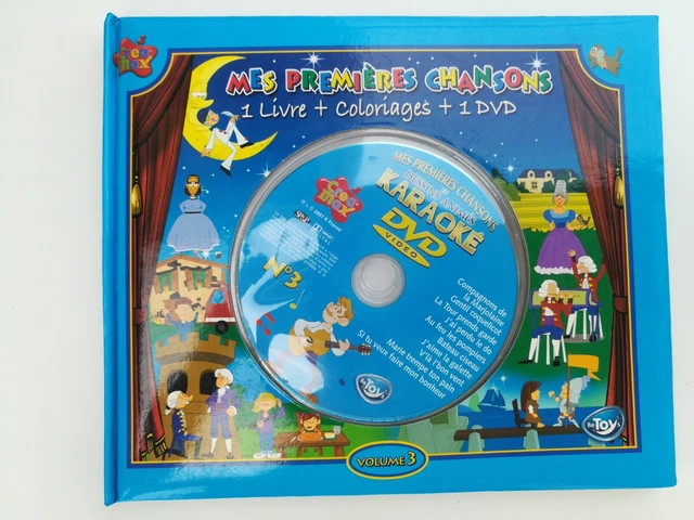 MES PREMIÈRES CHANSONS livre + dvd + coloriage collectif volume 3 EUR ...