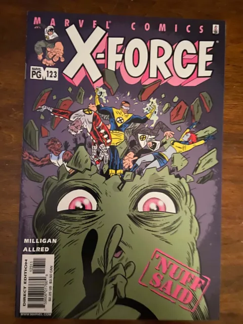 X-FORCE #123 (Marvel,1991) VF/+ Peter Milligan, Mike Allred