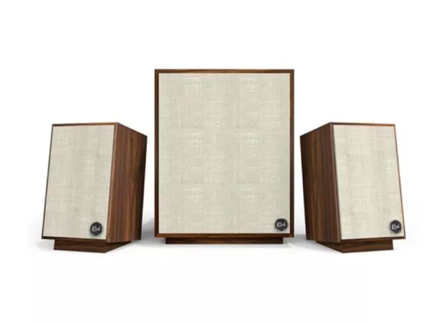 Klipsch HERITAGE PROMEDIA 2.1 MATTE deskop speaker system Walnut