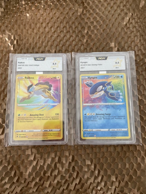 pokemon Pca Card Bundle Job Lot Psa ￼holo Rare Base 2 GO Vmax V Ex Gx Get Graded