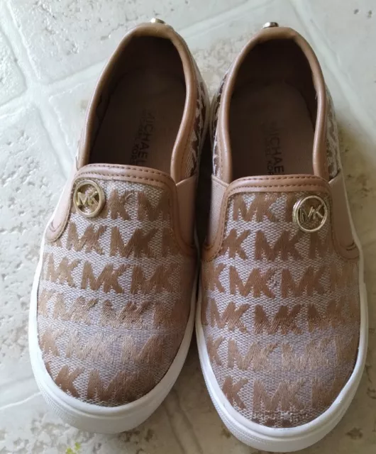 Michael Kors Frankie-T Tan Slip On Loafers Toddler Size 11