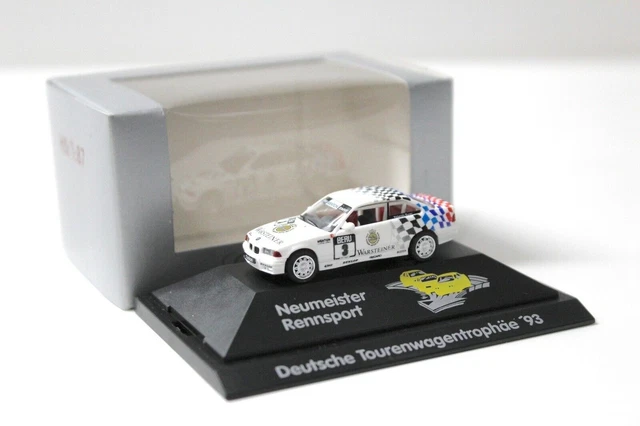 Miniature Herpa HO 1/87 BMW M3 E36 #3 DTT 1993 - Yolanda Surer, Warsteiner, Clarion