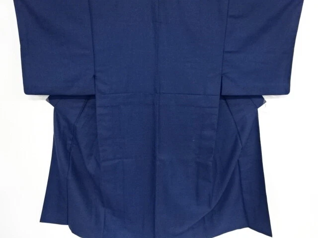 40531# Japanese Kimono / Antique Hitoe Mens Kimono / Ensemble
