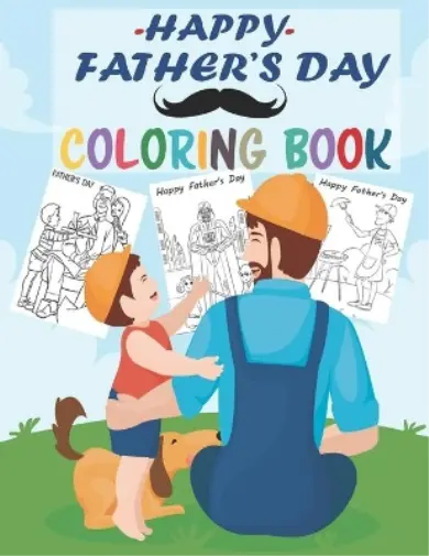 Book Inoo Father's Happy Father's Day Coloring Book (Taschenbuch) (US IMPORT)